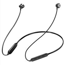 Hanging neck-style sports Bluetooth headphone neck hanging double ear-in-ear magnetic suction accommodating neck wearing extra-long standby Android