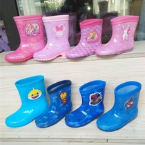Clearance cartoon children rain shoes baby cute rain boots boys and girls water shoes non-slip children Light Children export shoes