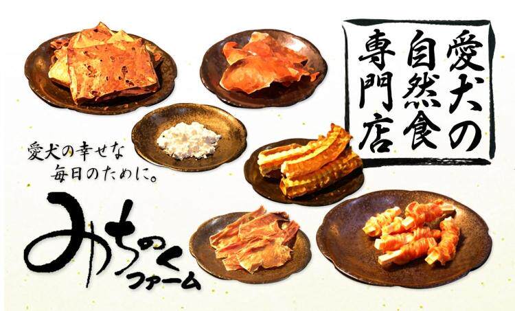 Собака закуски 香港代购 日本michinoku farm牧场 原条马筋 狗零食磨牙 耐咬50g Is