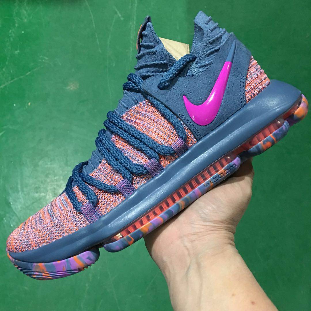 nike zoom kd10 杜兰特10男篮球鞋897816-008 aa4197-400