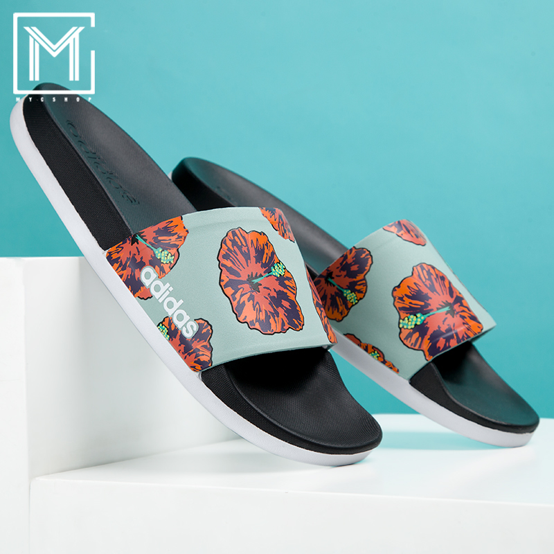 adidas floral sandals