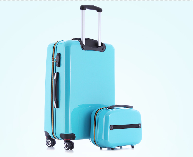 古馳限量版有幾個 奢華限量版明星同款拉桿箱萬向輪復古旅行箱藍色雕花登機行李箱 古馳限量女包