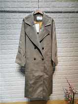 1722 loss clearance lack of straps women apricot windbreaker long coat good fabric