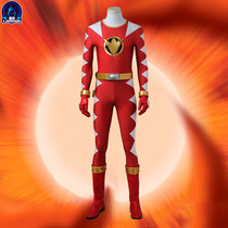 Nado American version of the TV series dinosaur team red even cos suit storm even red cosplay costume mens full set
