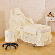 Tattoo embroidery bedspread beauty bedspread four-piece folding bed semi-permanent micro plastic surgery massage chair three-fold bedspread