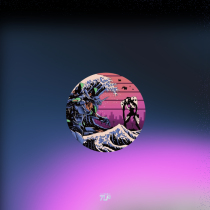 TLP Reflective car stickers EVA Neon Genesis Evangelion first machine Runaway Apostle Kanagawa Surf Waterproof Stickers