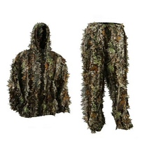 Jedi survival battle Royale camouflage suit Eating chicken Gili suit Sniper field photography Maple leaf 3D camouflage suit male