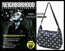 NBHD magazine vol 6 One-shoulder skull bag NBHD oblique backpack Postman bag