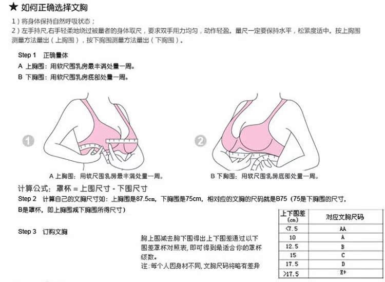 胸罩怎么穿真实 罩杯图片