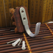 Guqin universal hook 304 stainless steel special wall hook opening width can be super durable