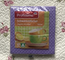Self-use Affordable Durable ~ German Kitchen Rag Dishwashing Dishcloth Wipe Carb Cloth Unpacking 1 sheet