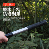 Add Steel Small Sickle Agricultural Mowing Grass Leeks Special Large Manganese Steel Chop Tree Fishing Weeding Thever Lengthening Handle