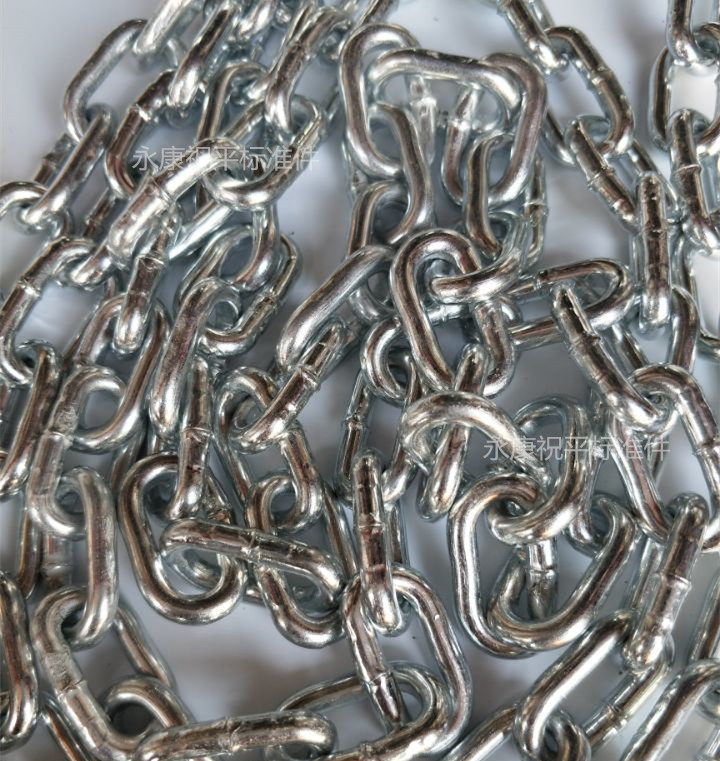 5mm加粗链条/镀锌铁链条锁/锁链条/狗链/防盗特粗铁链子每米2.