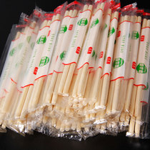 Disposable Chopsticks Wholesale 2000 Double Commercial Takeaway Packaging Round Chopsticks Common Sanitary Chopsticks Wedding Bamboo Chopsticks Quick