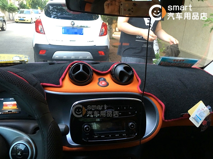 奔驰smart仪表盘故障灯,奔驰仪表盘故障灯图解 2016新款奔驰smart 两门四门汽车仪表盘 避光垫 隔热防晒 遮光垫