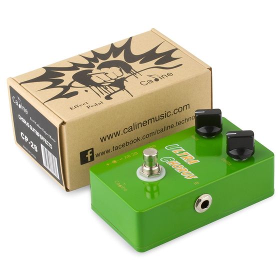Caline CP-28 Ultrachorus 클래식 코러스 단일 블록 효과 Caline CP-28 Ultrachorus 클래식 코러스 단일 블록 효과