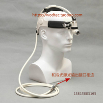 Fiber optic headlamp Headlight Stomatology Surgery General Surgery Intra-abdominal Examination Lighting