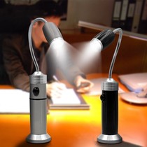 Magnet stretch zoom flashlight work light bendable LED high power 18650 or 7 power supply