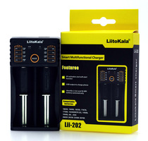 liitokala lii-202 18650 26650 14500 charger usb output smart charger