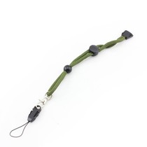 Flashlight tail rope tactical tail rope reinforcement with aircraft buckle lanyard umbrella rope