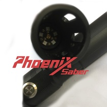 Black pixel lightsaber luminous button limited promotion second batch can be customized reserved DIY space