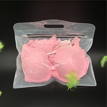 Swimsuit Bag Dry And Wet Separation Swim Bag Milky White Semi-Permeable Hand Zipped Portable Swimsuit Swimsuit Swimming Pants Packing Bag Eva