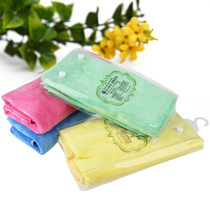 South Korea super soft grinding towel single strip 32x58 bag microfiber non-hair absorbent square towel handkerchief