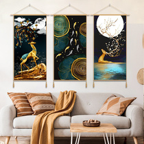 Zucai Chinese style hanging cloth ins background cloth Chinese wall fabric hanging painting cloth painting bedroom wall cloth Japanese vertical version