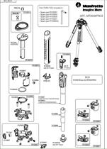 Manfrotto MT055XPRO3 Tripod(Full) Series Parts