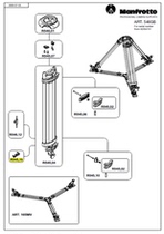 Manfrotto 546B 546GB Tripod Parts(Full) Manfrotto Accessories
