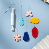 Needle piercing artifact Automatic sewing needle sewing machine needle attraction needle recognition needle manual threading device for the elderly Multi-function