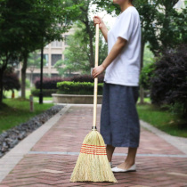 At the beginning of the art sorghum broom European courtyard broom outdoor bristles big broom sweeping broom sweeping water and snow