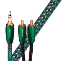 American AudioQuest Line St. Evergreen Evergreen Floating Bridge 3 5 to RCA Signal Line