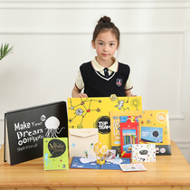Mai thinks boys and girls birthday gifts student childrens six-one gift box set gift high-grade high-value stationery