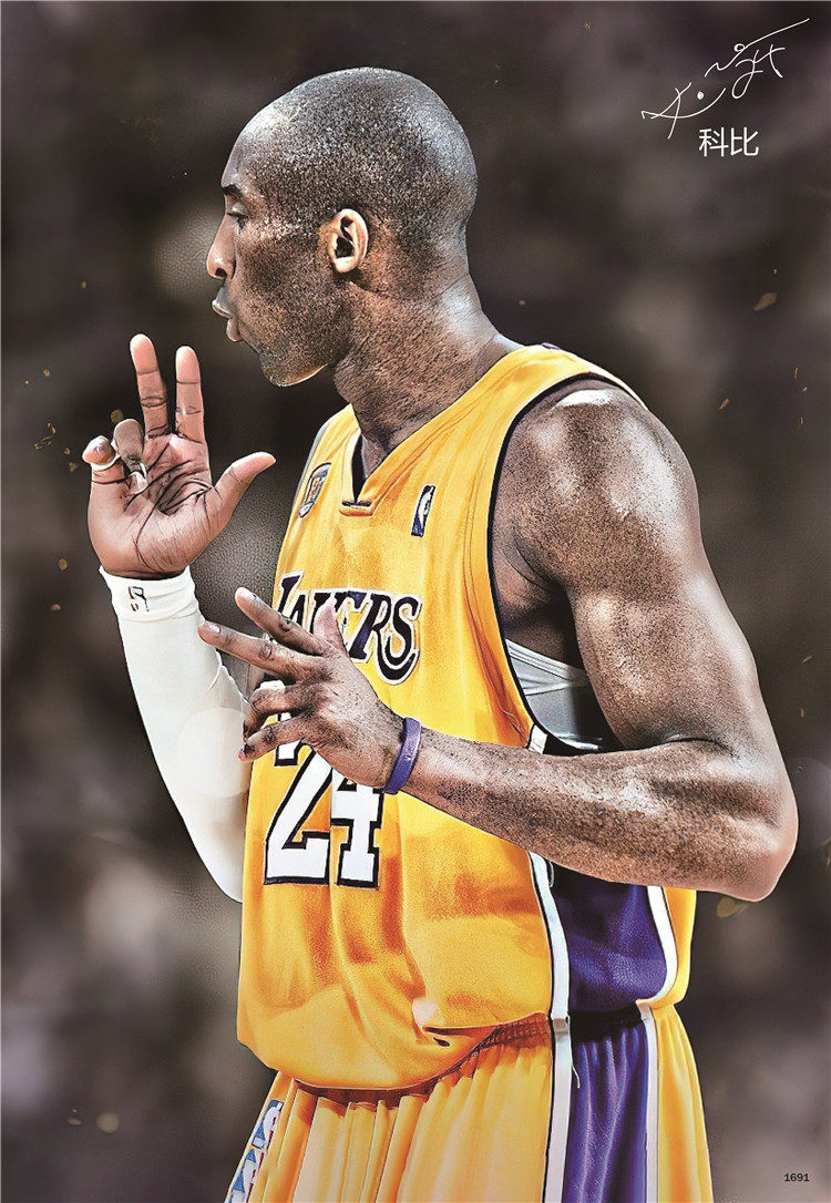 篮球球星海报詹姆斯欧文科比哈登库里韦德全明星宿舍墙壁画墙贴纸