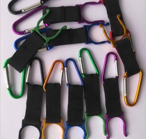 Backpack buckle water bottle hook adhesive hook bottle buckle water bottle buckle carabiner fast buckle mineral water carry fast hanging