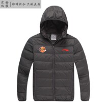 Ruthless goods Li Ning CUBA basketball Project sponsored players to wear mens winter light and warm down jacket