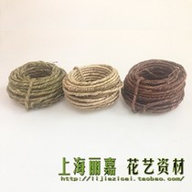 The floral vines bag the iron wire