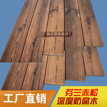Finnish wood board Finnish wood floor Wall board Anti-corrosion wood Finnish wood