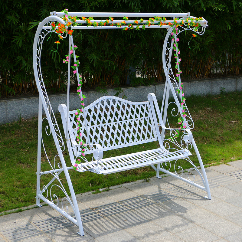 wrought iron cradle