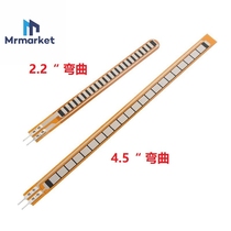 Flex sensor 2 2 4 5 bending sensor robotic hand electronic gloves original