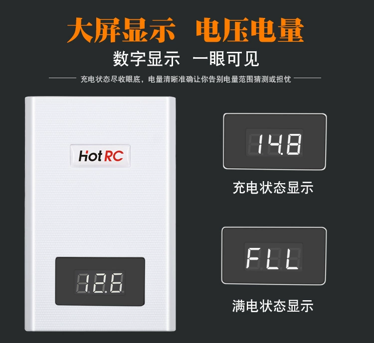 A400 mô hình máy bay sạc cân bằng sạc pin lithium 3S / 4S sạc nhanh mô hình máy bay mô hình tàu 11.1V14.8V - Smart Scooter