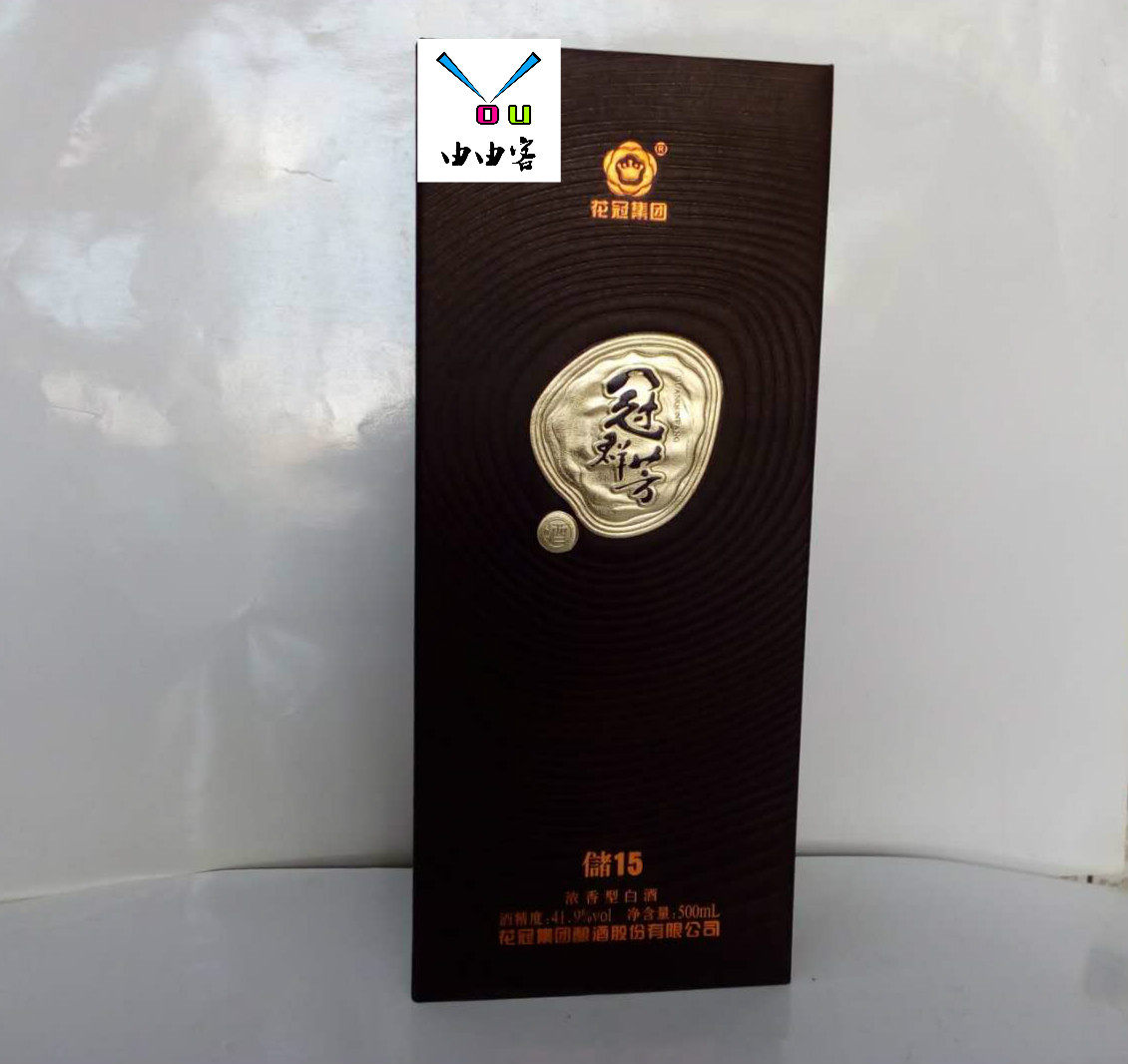 由由客花冠酒冠群芳储15浓香型419度一箱6瓶菏泽巨野特产
