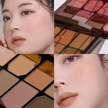 Full matte brown plate Korea BBIA 8-color eye shadow plate autumn and winter New color chestnut brown fig 03 04