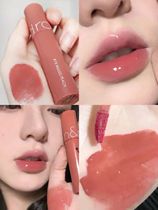 Tender back eighteen Korean romaand juice mirror lip glaze 18#mulled peach teenage girl feeling clear