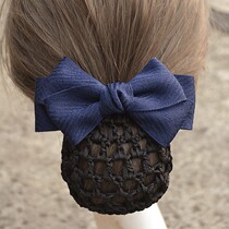 Hair Work Net Jacket Head Flower Nurse Special Hair Net Pan Head Vocational Hospital Brief Hairpin Blue High Play Fixed