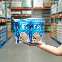 Thailands KOH Cool Coconut-Coconut Crisp integrated group 160g A pack of Shanghai Costco Kaiker