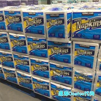Shanghai Costco market opener KIRKLAND Napkins Kirkland Napkin square towel 33*33cm