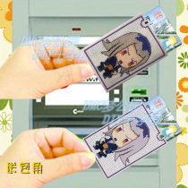 DMC line cross stitch card set material pack JOJO wonderful adventure Leo Apache 1 can be set finished product