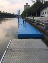 FRP non-slip water platform pontoon pontoon yacht berth pontoon